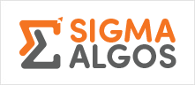 Logo of Sigma Algos, a valued client of Prayosha Media.